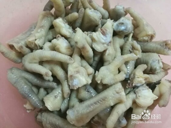 酸辣Q弹鸡爪简单做