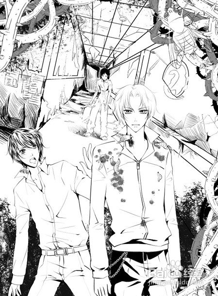 数位板绘制卡通插画教程