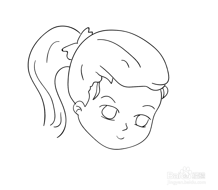 阅读伴我成长的简单画