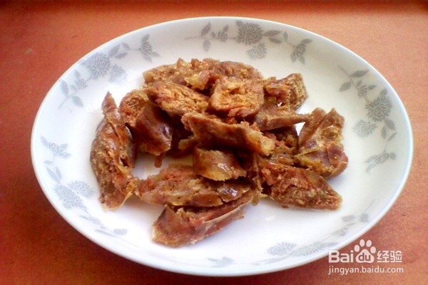 香肠油菜炒米饭------营养美味