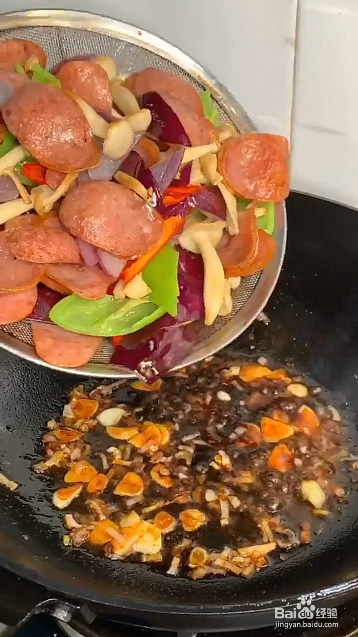 如何炒白玉菇？