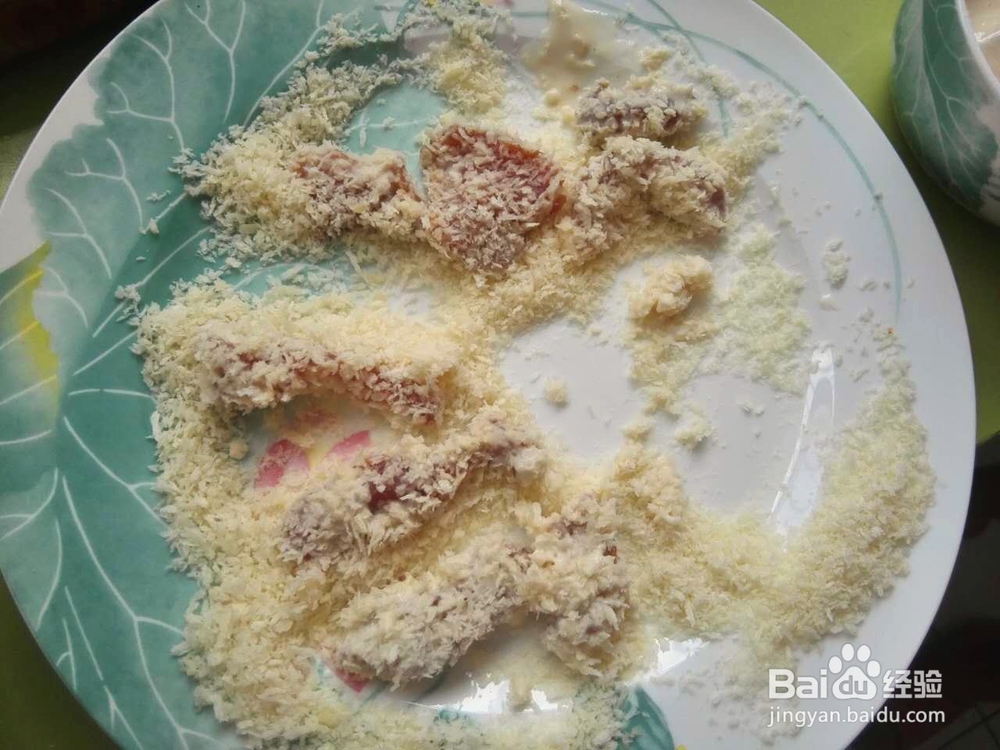 用面包渣干炸里脊的做法