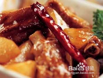 萝卜红烧排骨的制作方法