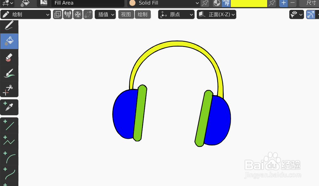 如何使用blender2.9设计无线头戴式耳机简图模型