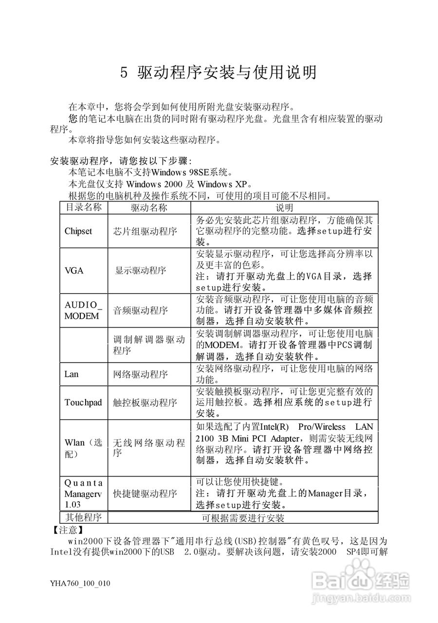 Founder方正颐和A760笔记本电脑使用说明书:[3]