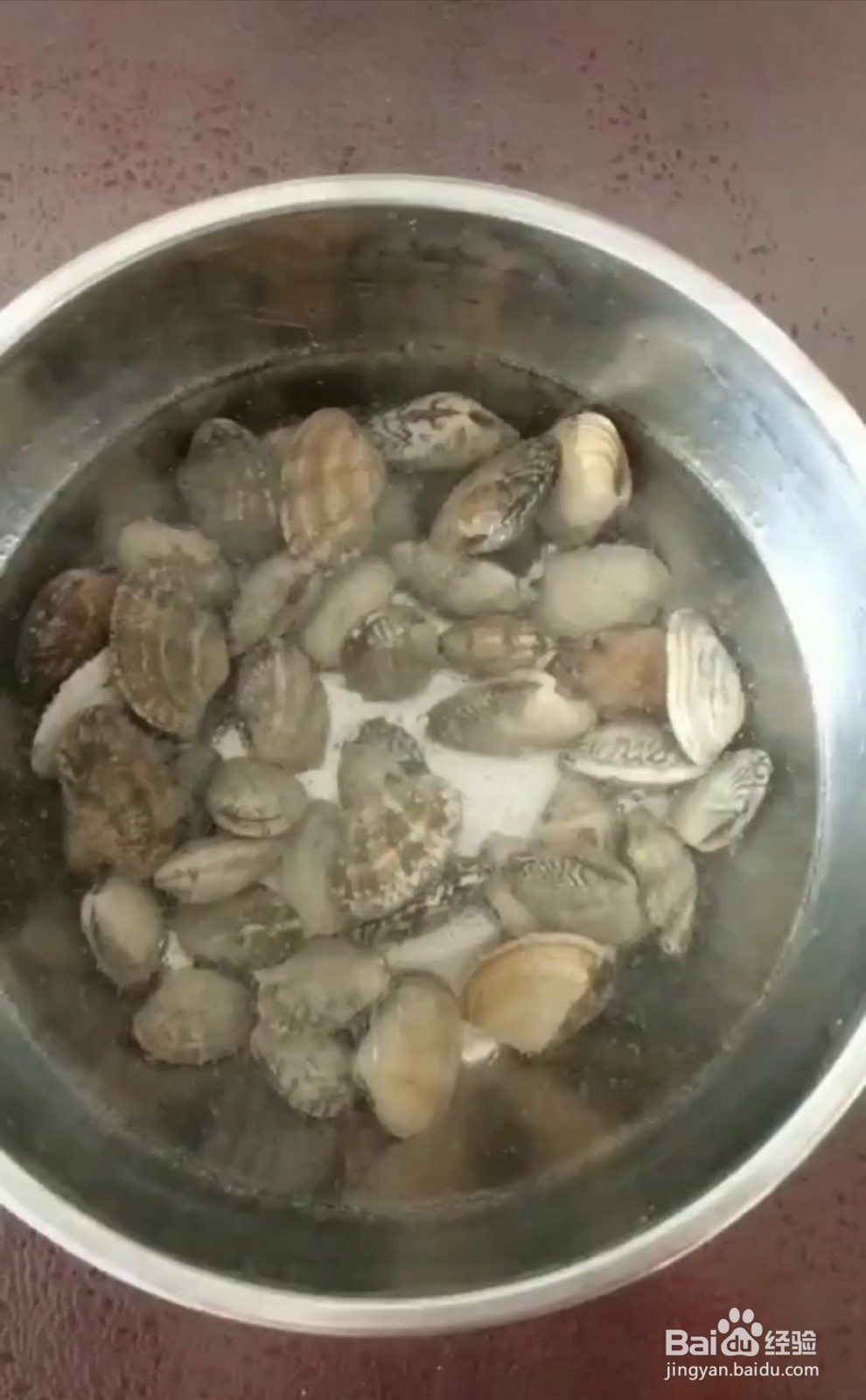 怎么让花甲吐出泥沙