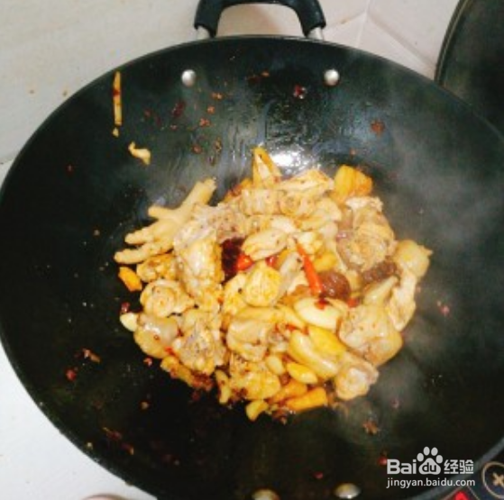 麻辣土豆鸡块