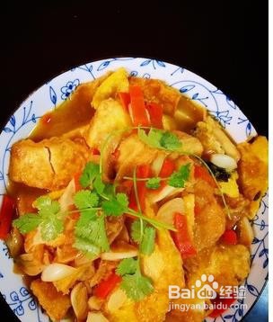 鸡蛋包豆腐的做法