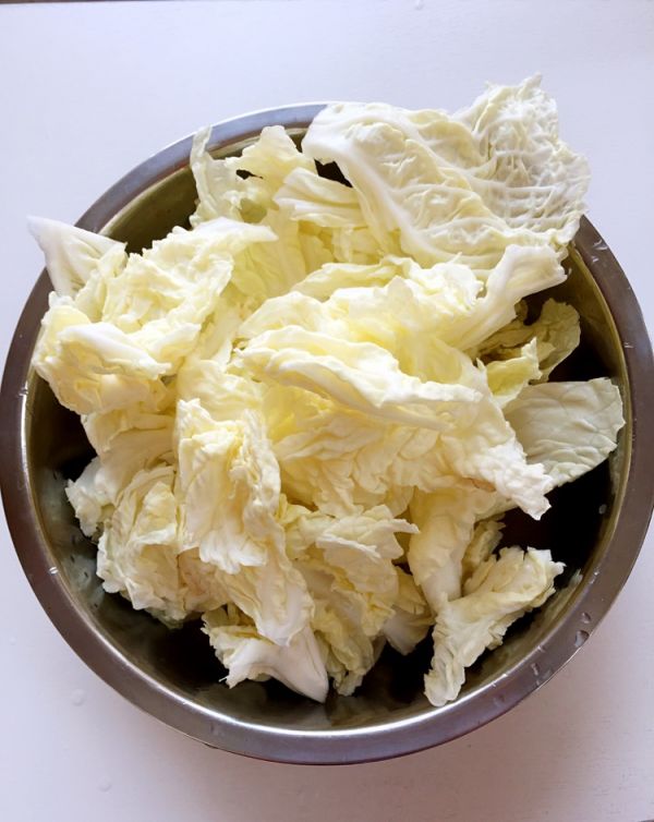 白菜粉丝丸子汤