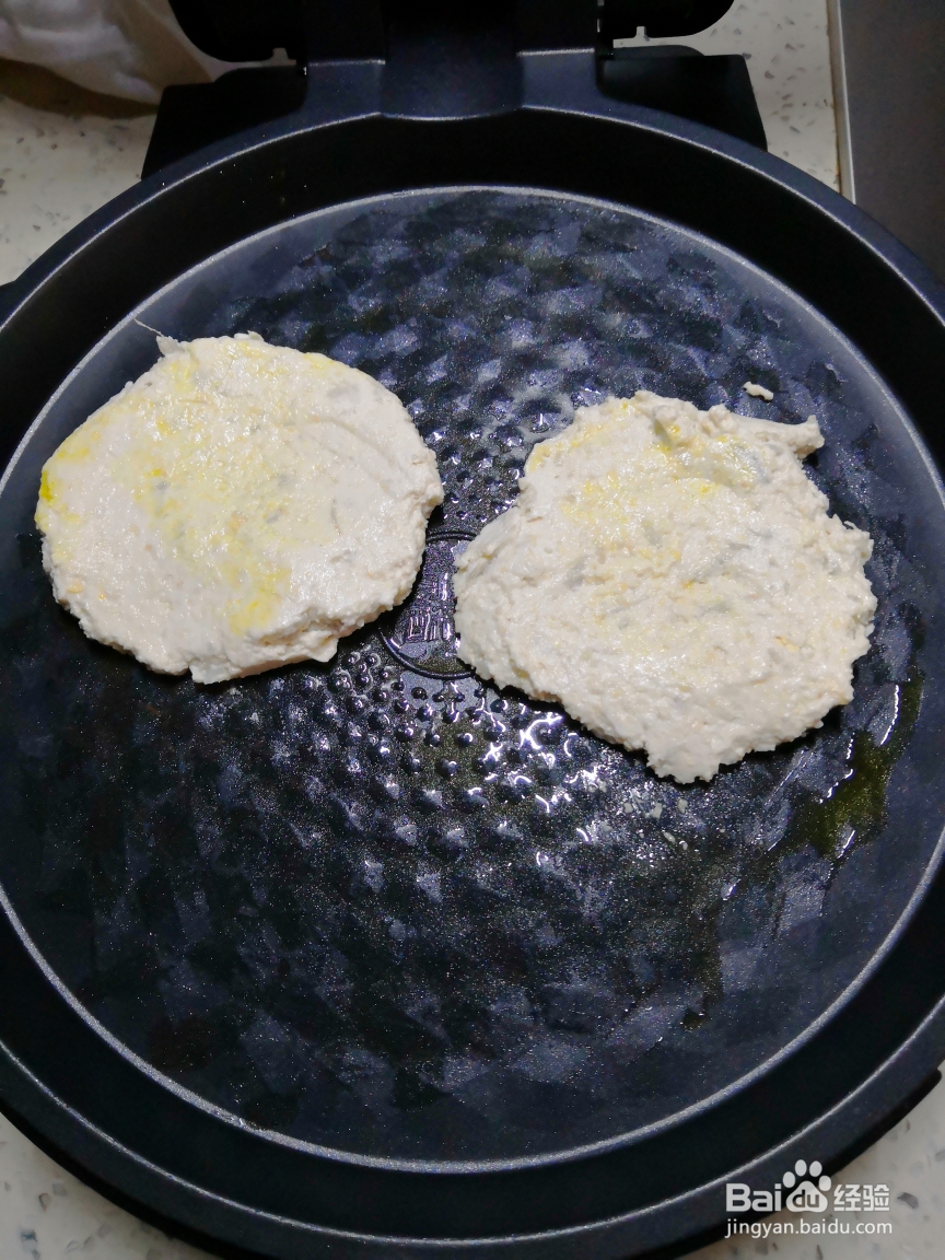 怎么吃都不腻的豆渣白薯糯米饼