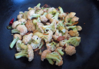 美味菜花炒肉