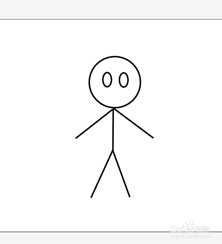 如何用ai绘制火柴人的教程