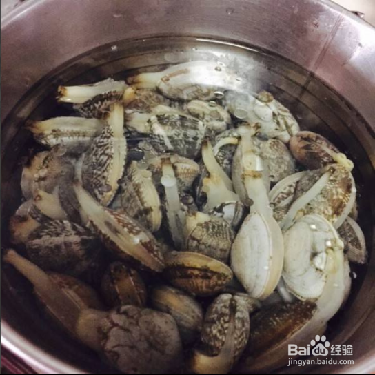 怎么做酱爆花蛤
