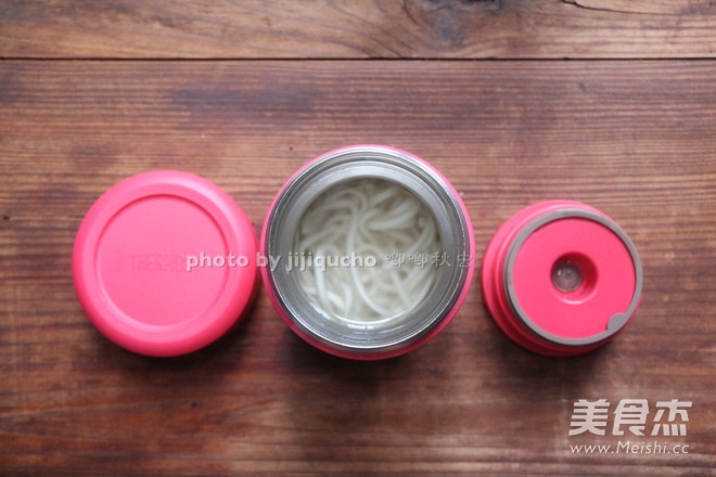 焖烧杯之葱油拌面