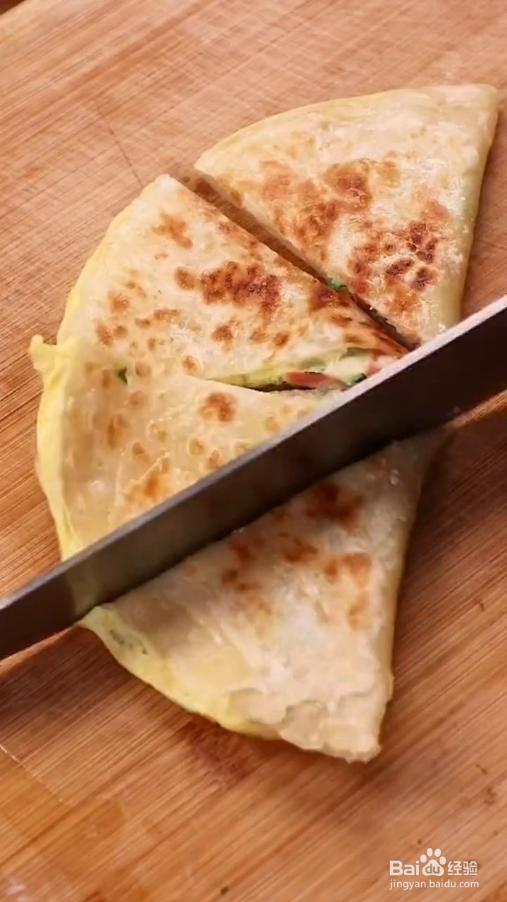 如何制作鸡蛋早餐饼