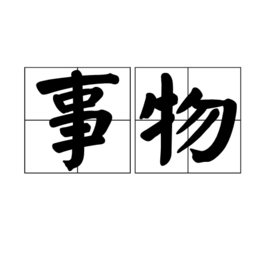 什么是事物