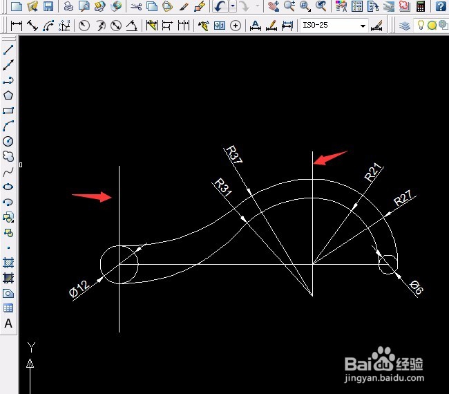CAD详细步骤实例 第9课 拉长直线的操作应用
