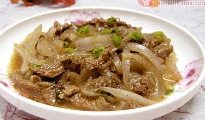 簡單美味:牛肉炒洋蔥