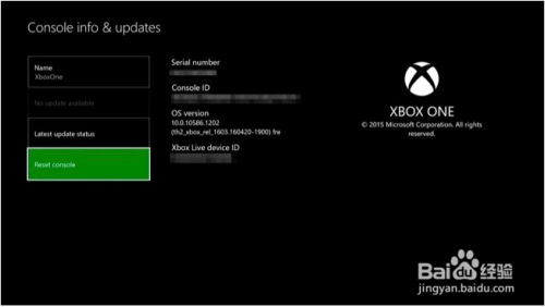 如何恢复您的xbox出厂设置 百度经验