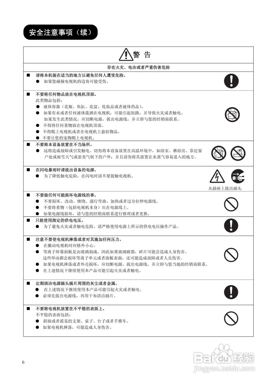 日立P50X102C彩电使用说明书:[1]