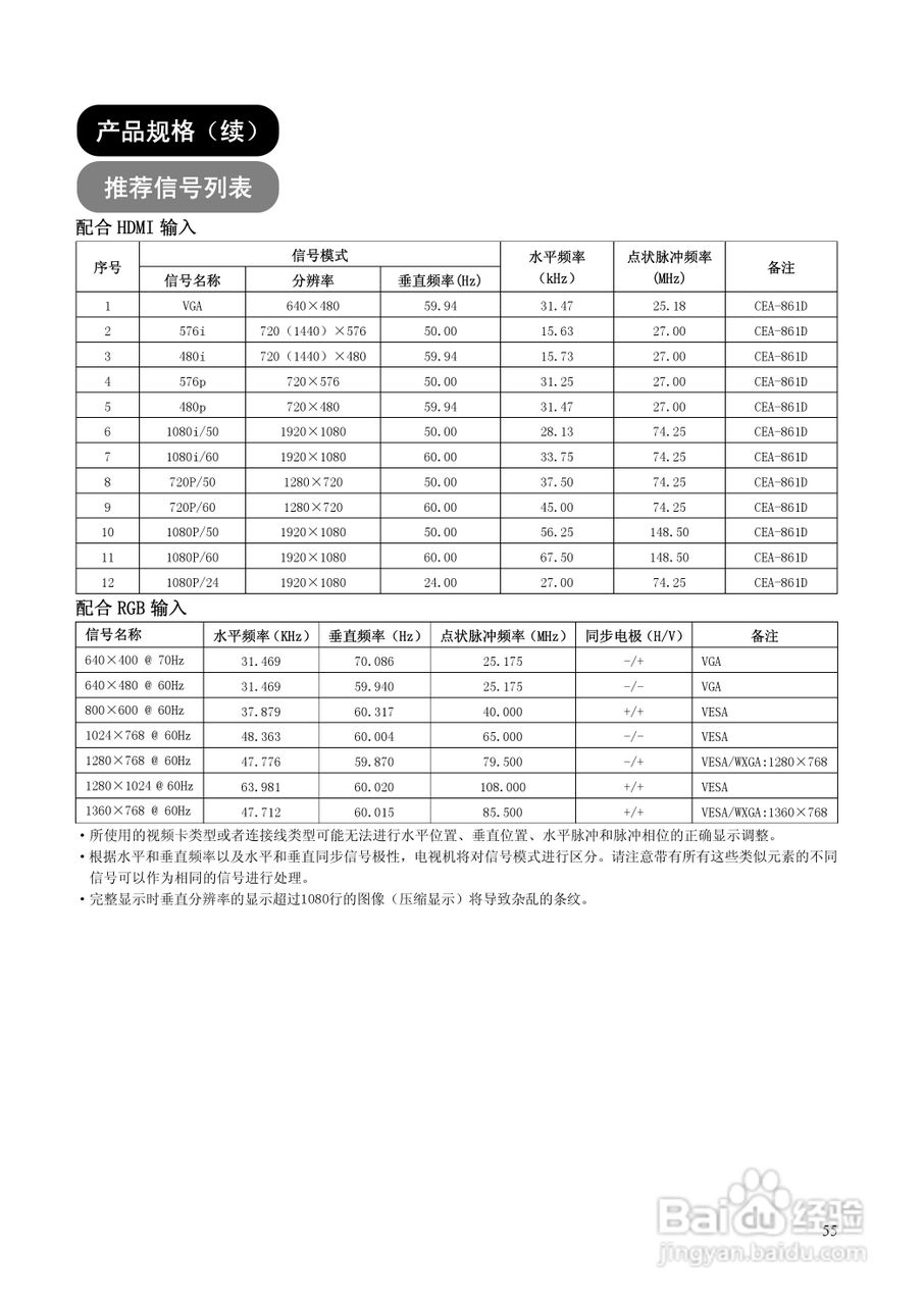 日立P50X102C彩电使用说明书:[6]