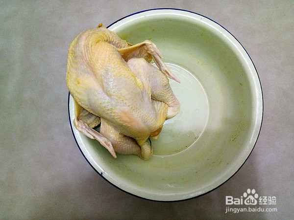 盐鸡的制作方法