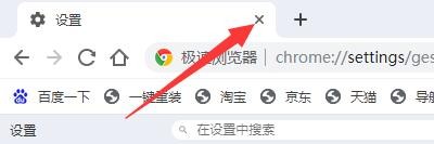 如何设置极速浏览器启用鼠标手势功能