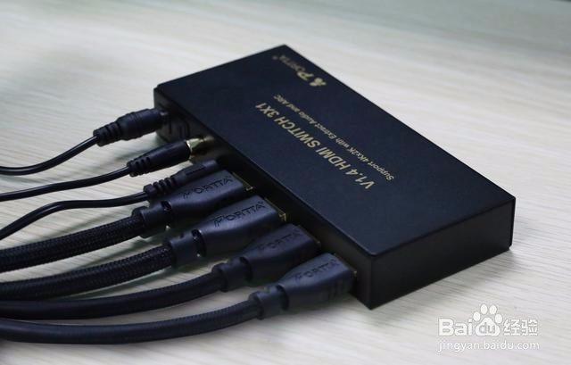 连接PORTTA HDMI 3进1出切换器步骤与测评