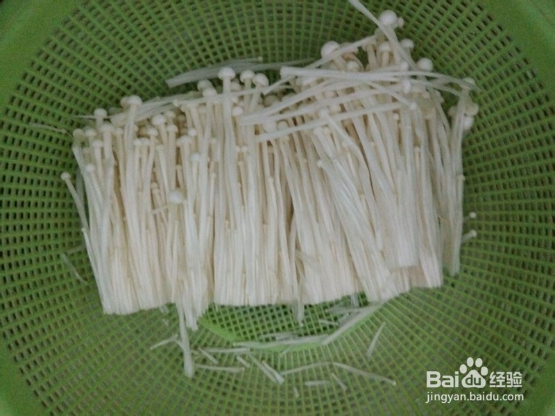 清蒸金针菇的做法