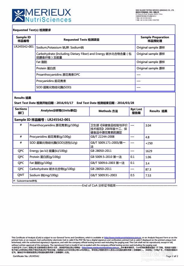 《科普知识》花青素的功效与作用