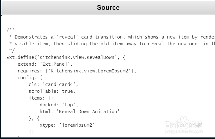 Sencha Touch：[65]Reveal