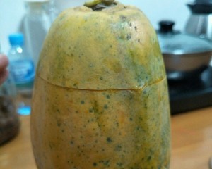 木瓜奶冻的做法