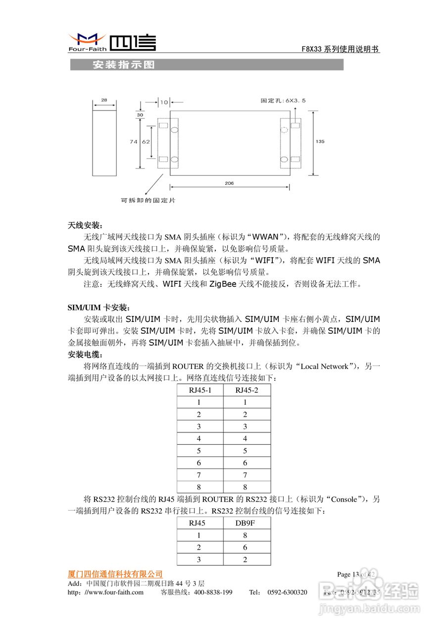 四信F8633路由器使用说明书:[2]