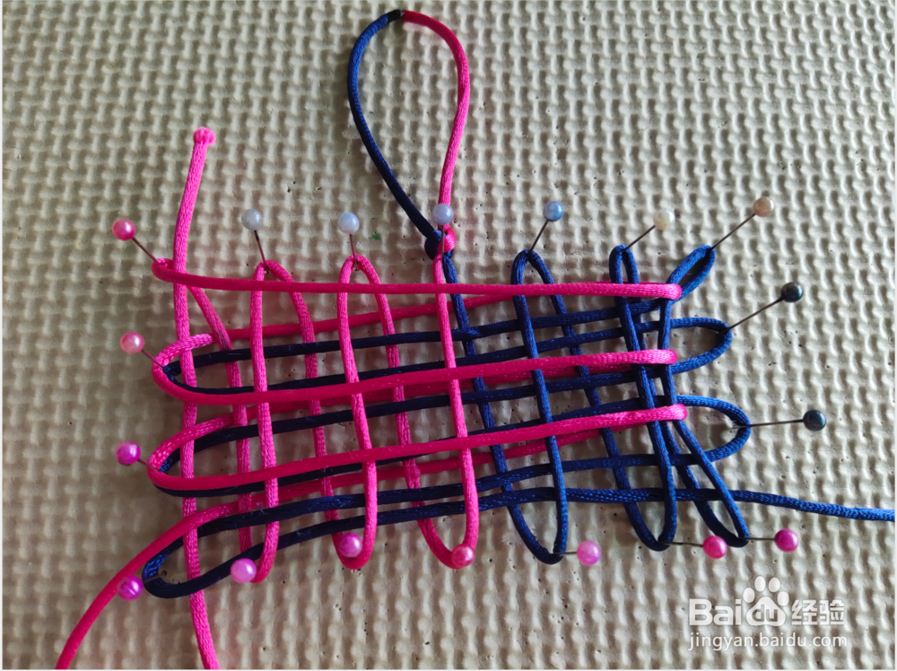 中国结进阶——一字盘长结