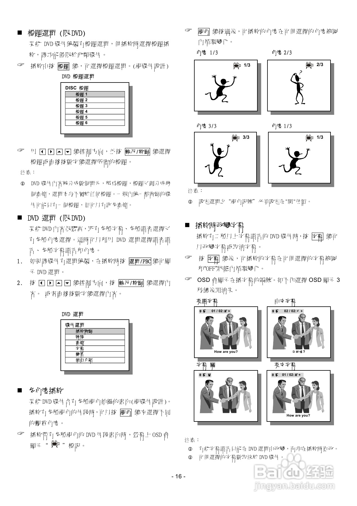 声宝DVB-U22型DVD播放器说明书:[1]