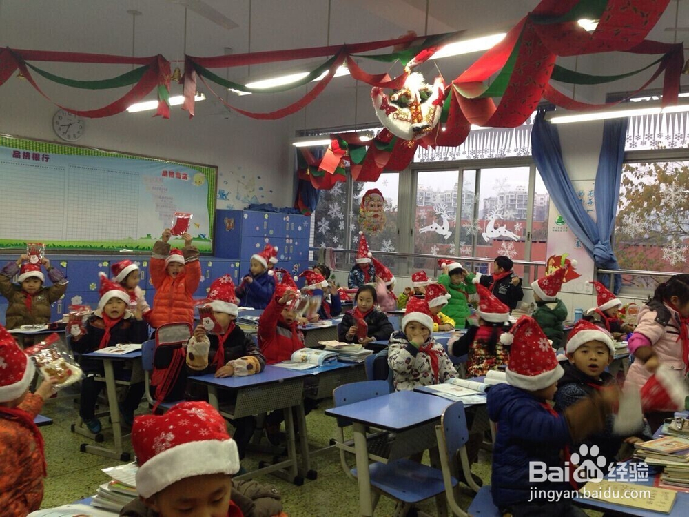 圣诞节，怎么装饰教室？