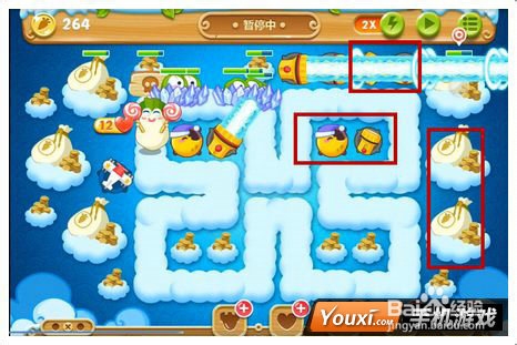 保卫萝卜2第51关攻略