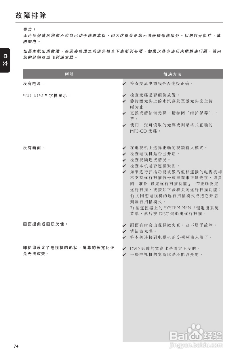 飞利浦MCD288/93 DVD微型影院使用说明书:[2]