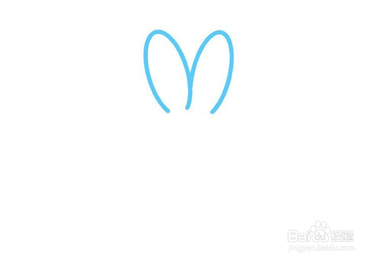怎么画小兔子呢