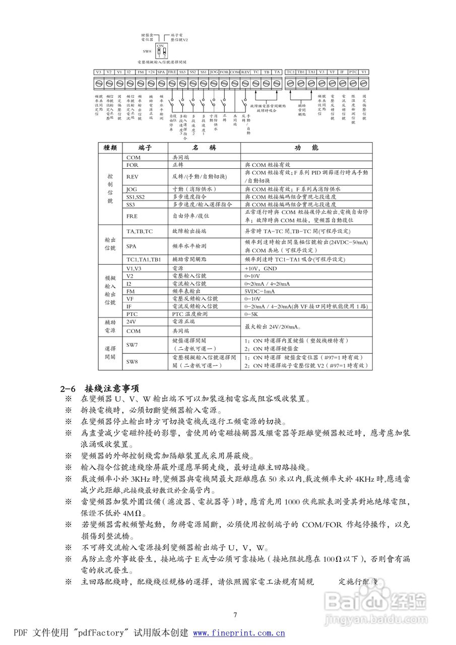 168系列使用说明书:[1]