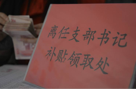 国家人社保局对离任村干部的补贴标准有文件吗