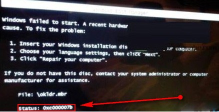 <b>电脑黑屏0xc000007b错误怎么修复</b>