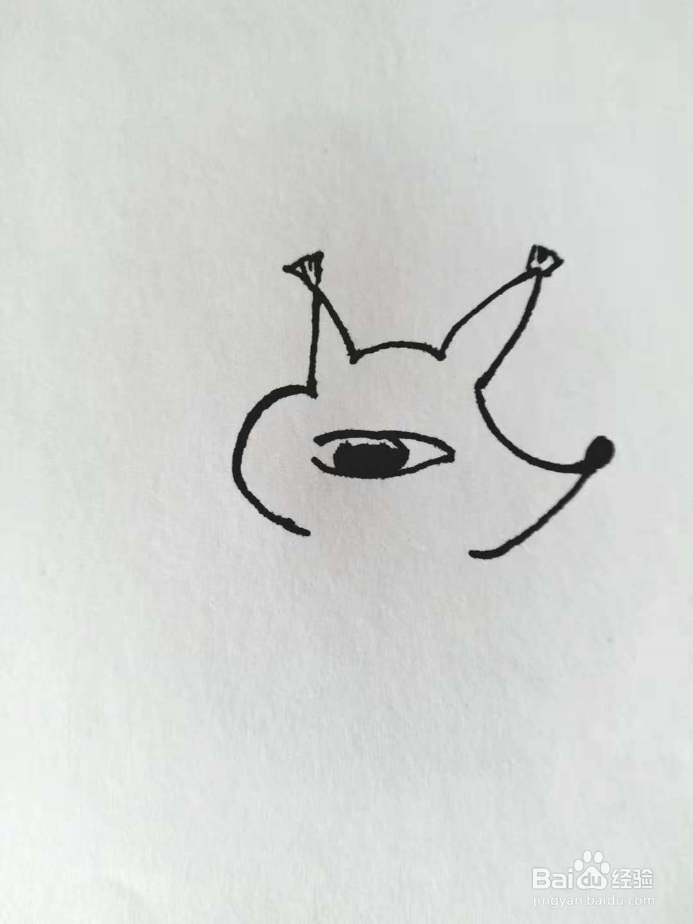 松鼠的简笔画法。