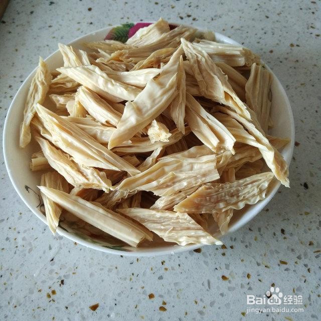 河南红烧腐竹的做法