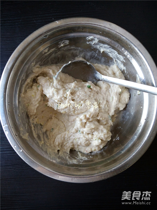 香菇酿炸糕的做法