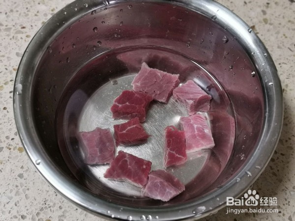 小米牛肉丸子的步骤