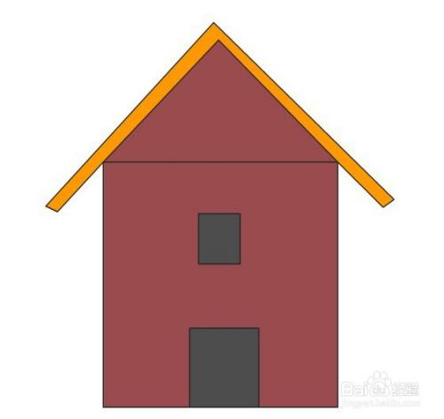 flash绘制一个农场房子的方法