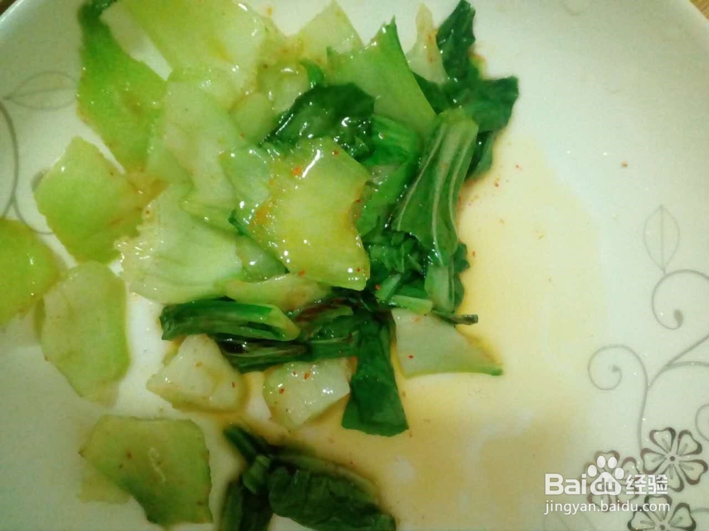 清炒上海青------青菜也可以如此美味