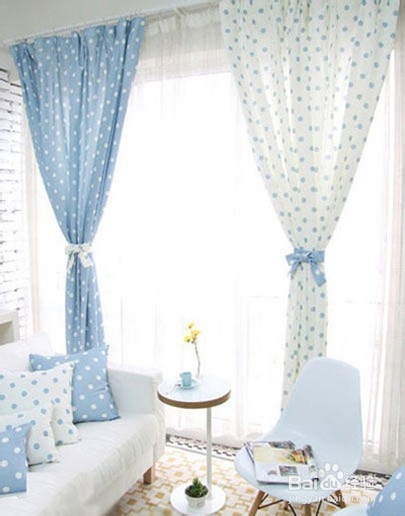 重庆装修知识之窗帘——别样出众客厅窗帘