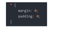 *{margin:0; padding:0;},清除默认边距；